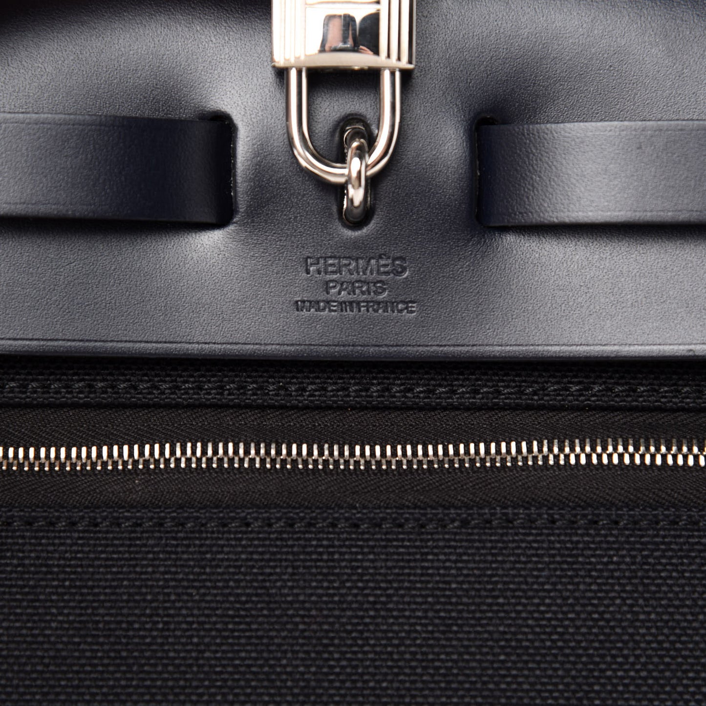 Military Toile Vache Hunter Herbag Zip PM 31 Black Bleu Indigo