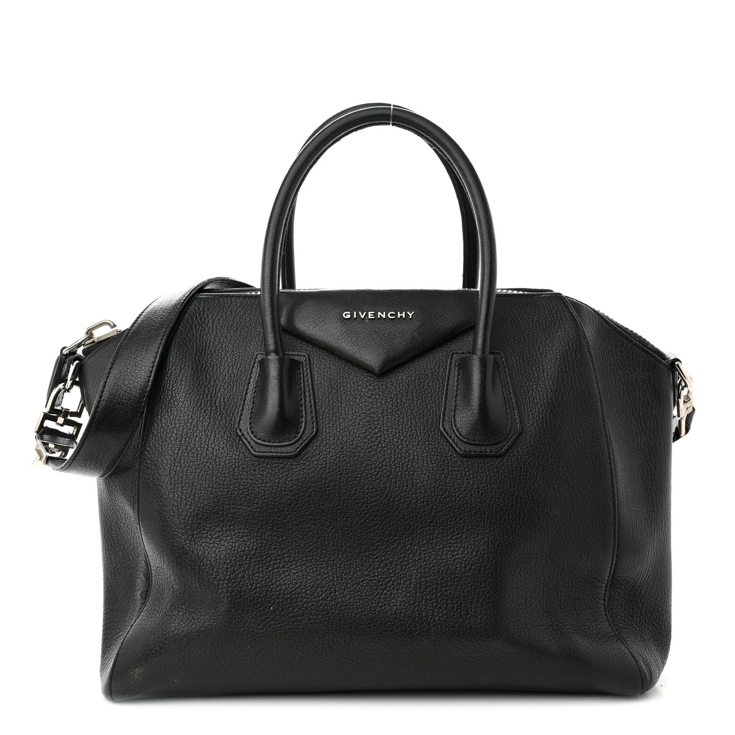 Givenchy Sugar Goatskin Medium Antigona Black 1 of 19