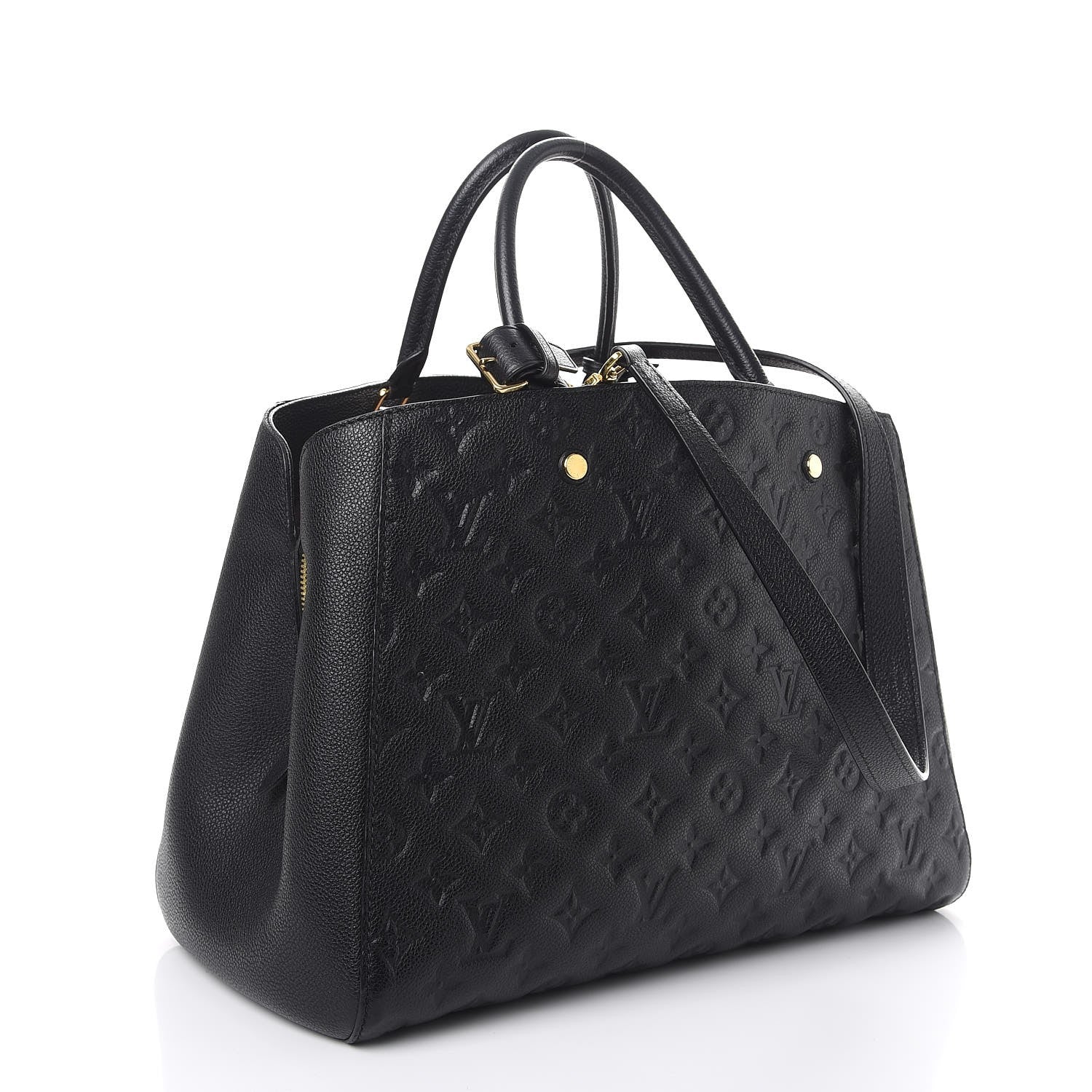 Louis Vuitton Empreinte Montaigne GM Black 3 of 9