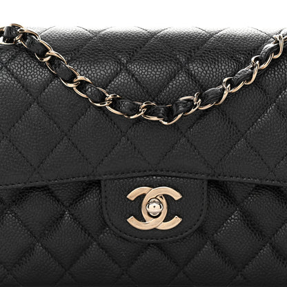 Chanel Caviar Quilted Small Double Flap Black 8 of 12