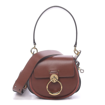 Chloe Calfskin Small Tess Bag Sepia Brown 1 of 9