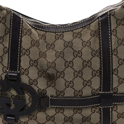 Gucci Monogram GG Royal Hobo Dark Brown 8 of 12