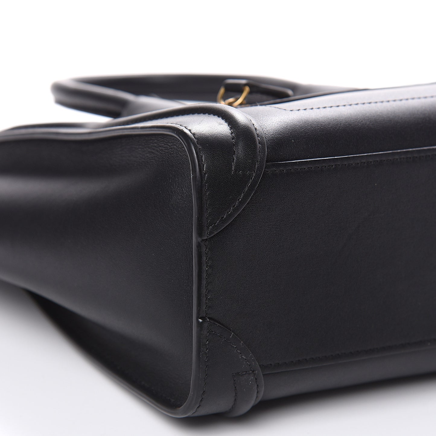 Smooth Calfskin Nano Luggage Black