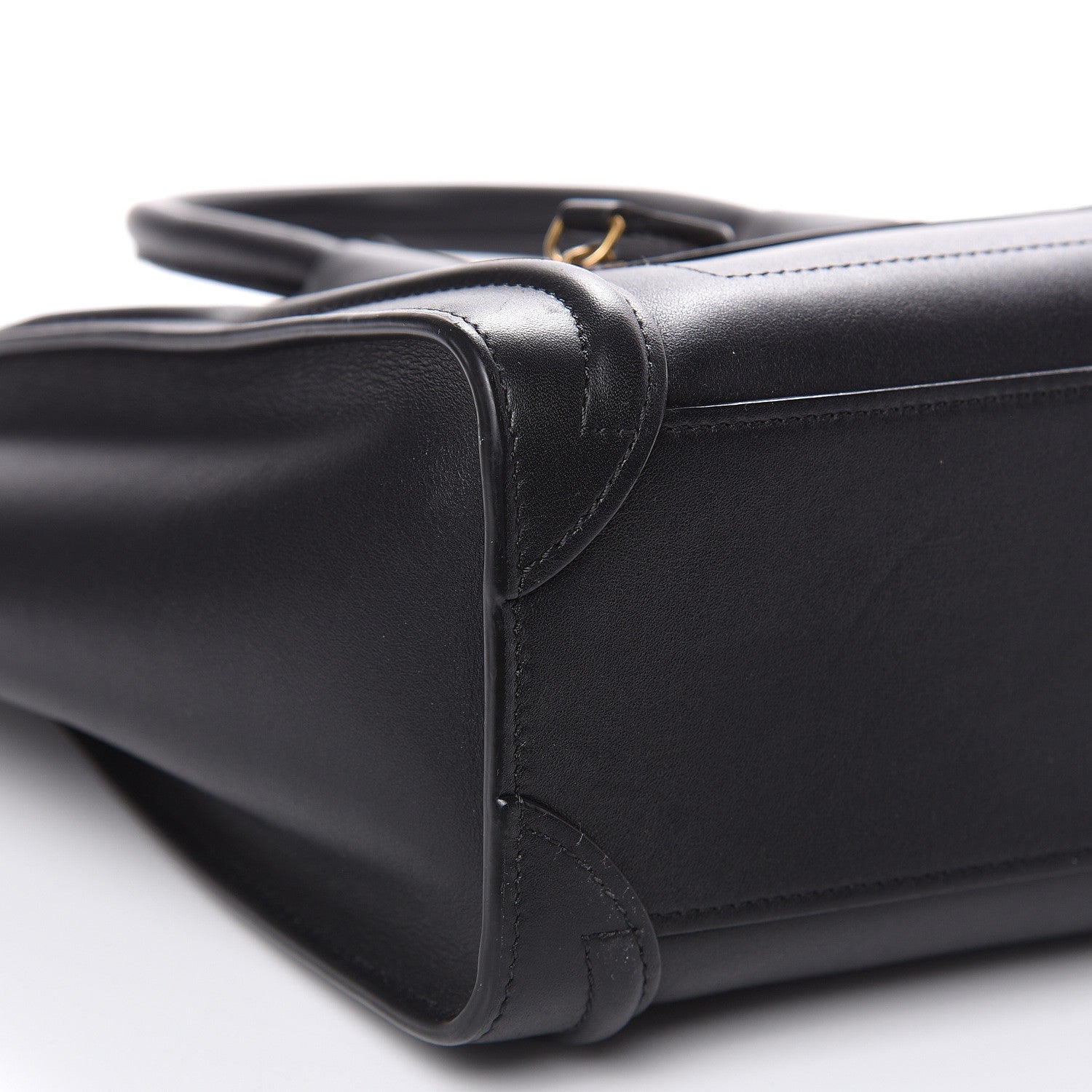 Celine Smooth Calfskin Nano Luggage Black 8 of 11
