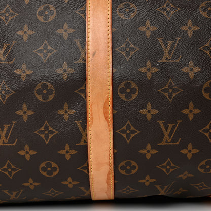 Louis Vuitton Monogram Keepall Bandouliere 55 10 of 12