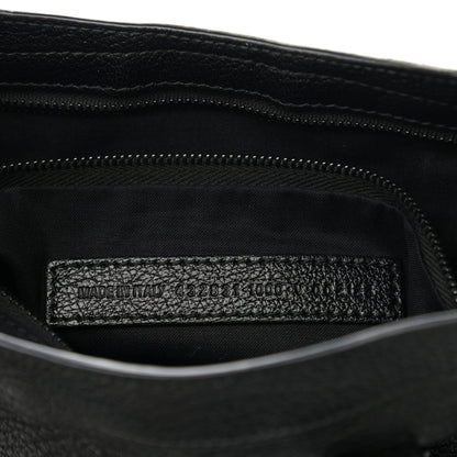 Balenciaga Chevre Black Metallic Edge Hardware S City Black 7 of 10