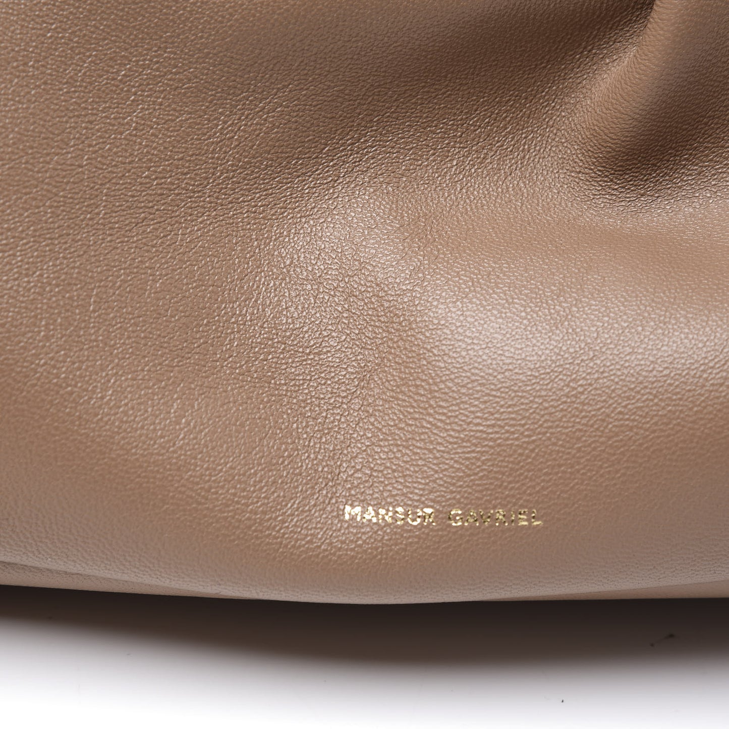 Lambskin Mini Cloud Clutch Blush