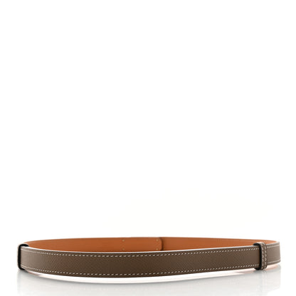 Hermes Epsom Kelly Belt Etoupe 2 of 3