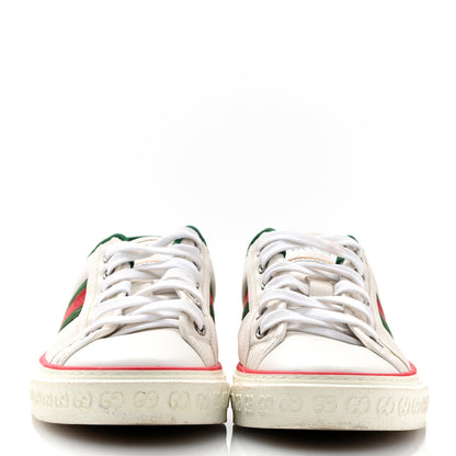 Gucci Jacquard Mini GG Monogram Web Womens 1977 Tennis Sneakers 37.5 White 3 of 10