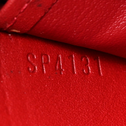 Louis Vuitton Vernis Rayures Zippy Wallet Pomme D'Amour 7 of 13