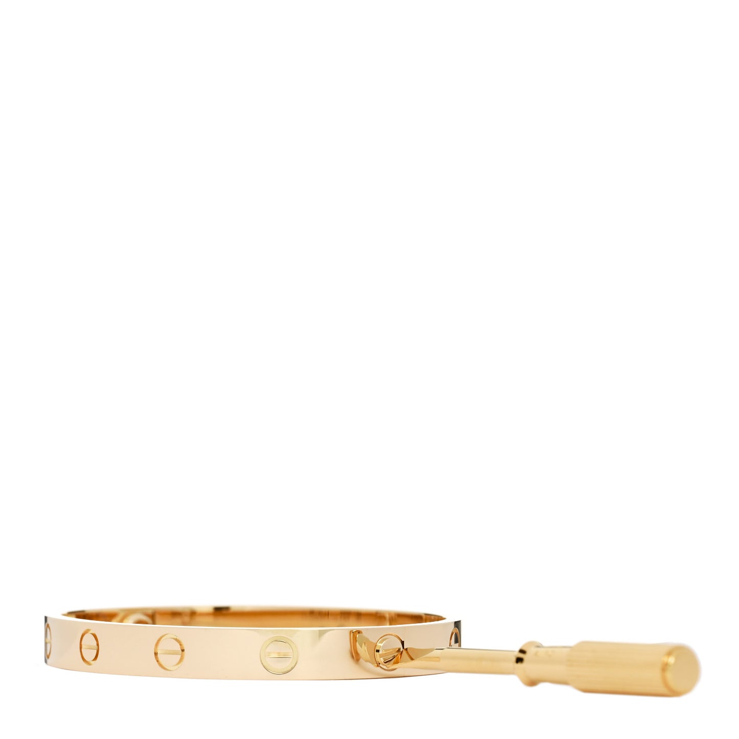18K Yellow Gold LOVE Bracelet 16