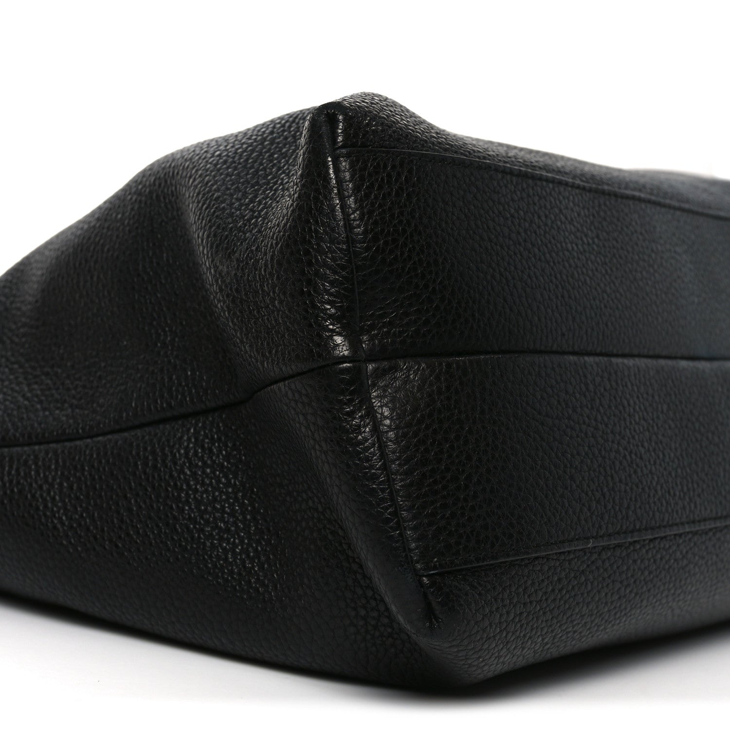 Salvatore Ferragamo Calfskin Large Mika Tote Black 8 of 10