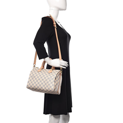 Louis Vuitton Damier Azur Speedy Bandouliere 25 2 of 10
