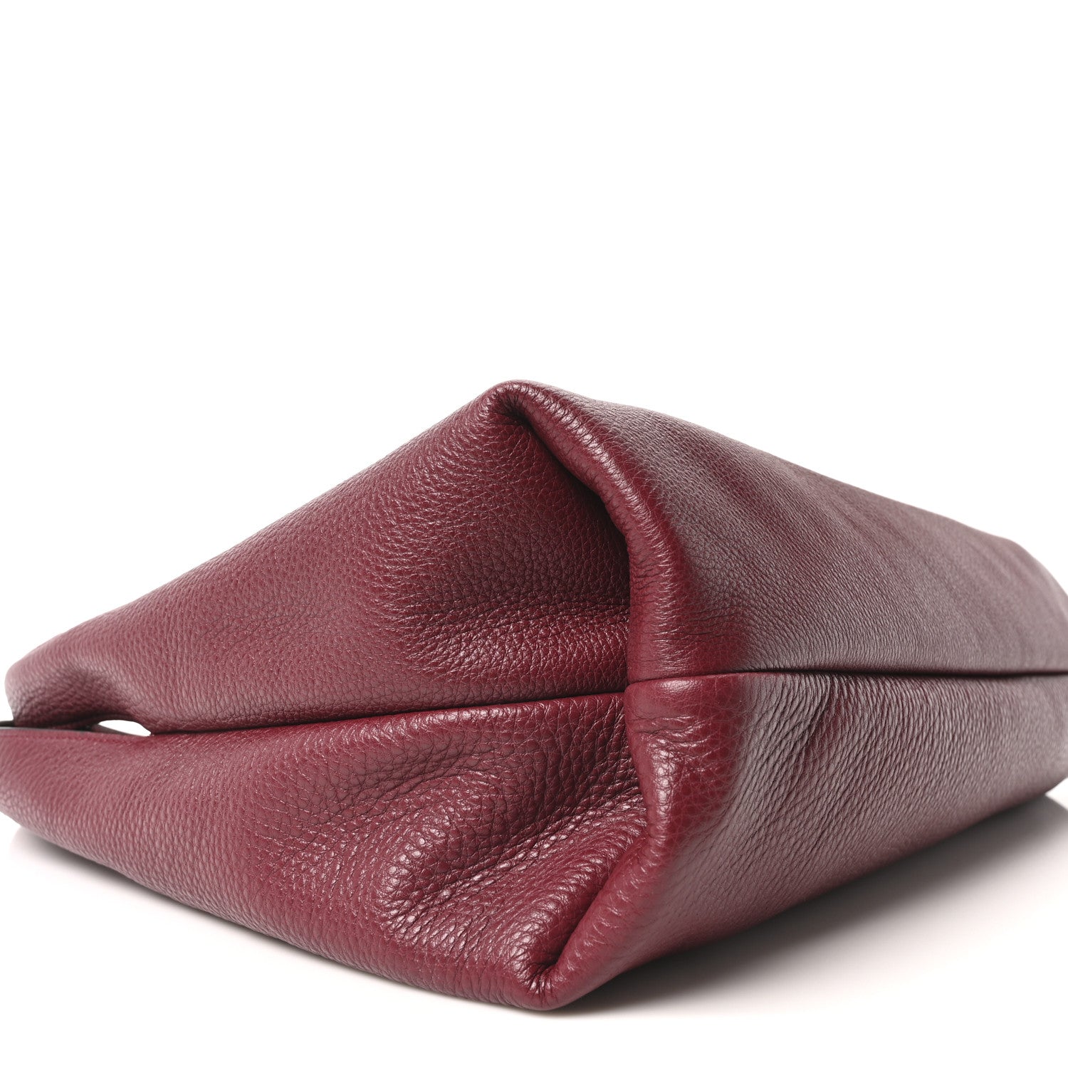 Gucci Grained Calfskin Softbit Maxi Shoulder Bag Rosso Ancora Red 9 of 10