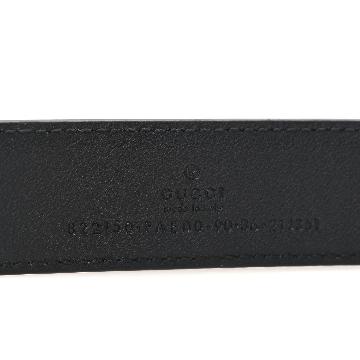 Gucci GG Supreme Monogram 30mm Belt 90 36 Black 5 of 5
