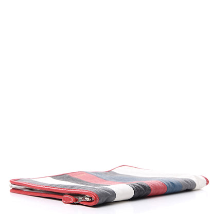 Balenciaga Agneau Arena Multicolore Bazar Pouch Grey White Black Red Blue 4 of 9