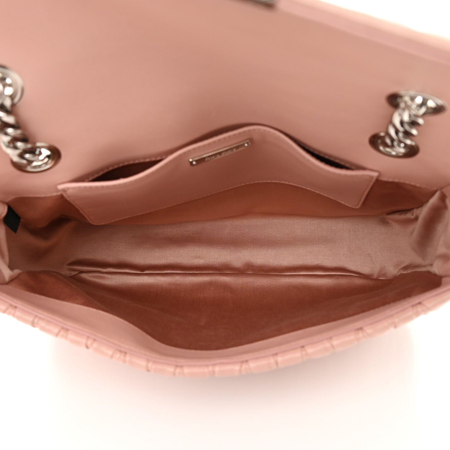Nappa Matelasse Chain Flap Shoulder Bag Orchidea