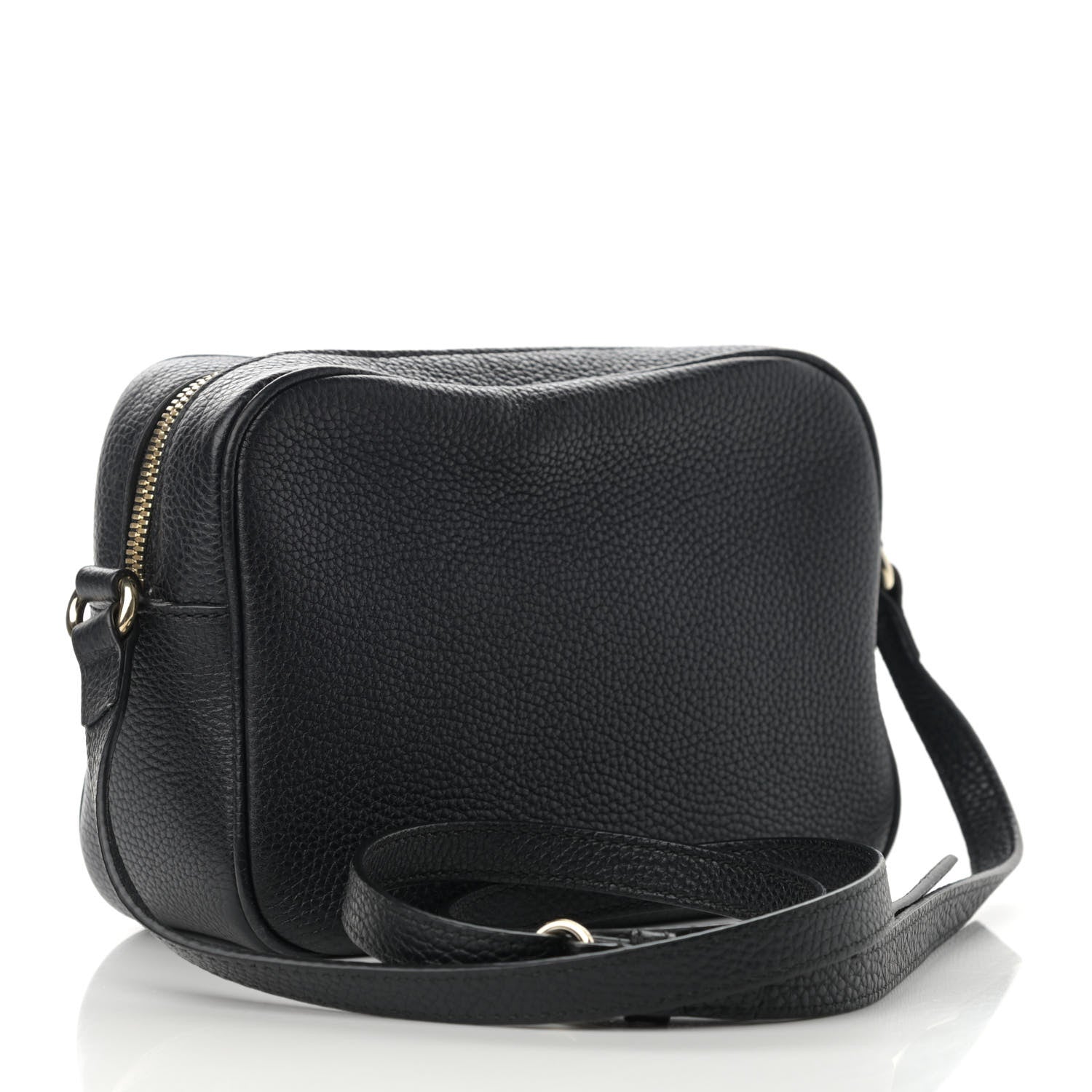 Gucci Pebbled Calfskin Small Soho Disco Bag Black 3 of 15