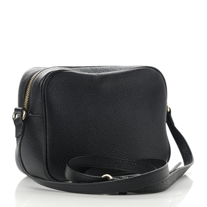 Gucci Pebbled Calfskin Small Soho Disco Bag Black 3 of 15