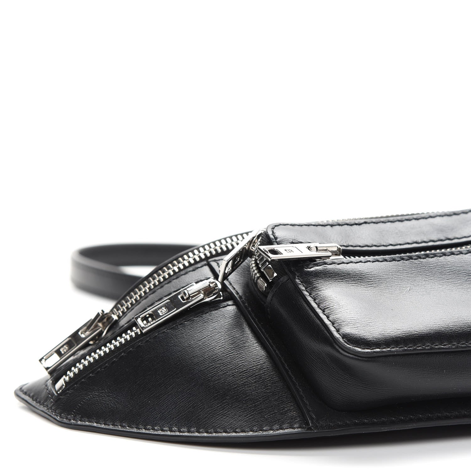 Alexander Wang Calfskin Mini Attica Top Handle Belt Bag Black 8 of 9