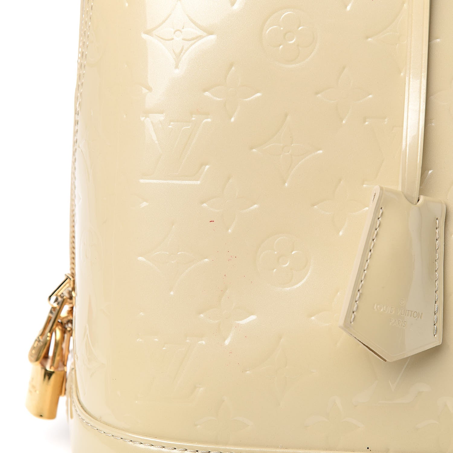 Louis Vuitton Vernis Alma GM Blanc Corail 20 of 22