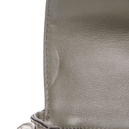 Gucci Python Medium New Bamboo Top Handle Bag Green 10 of 10