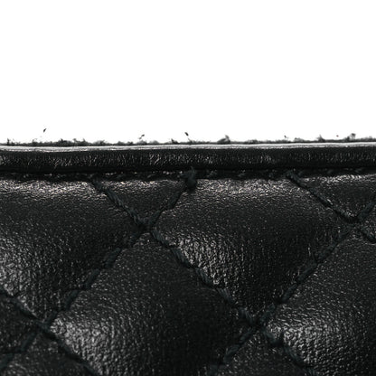 Gucci Calfskin Web Trapuntata GG Zip Around Wallet Black 9 of 12