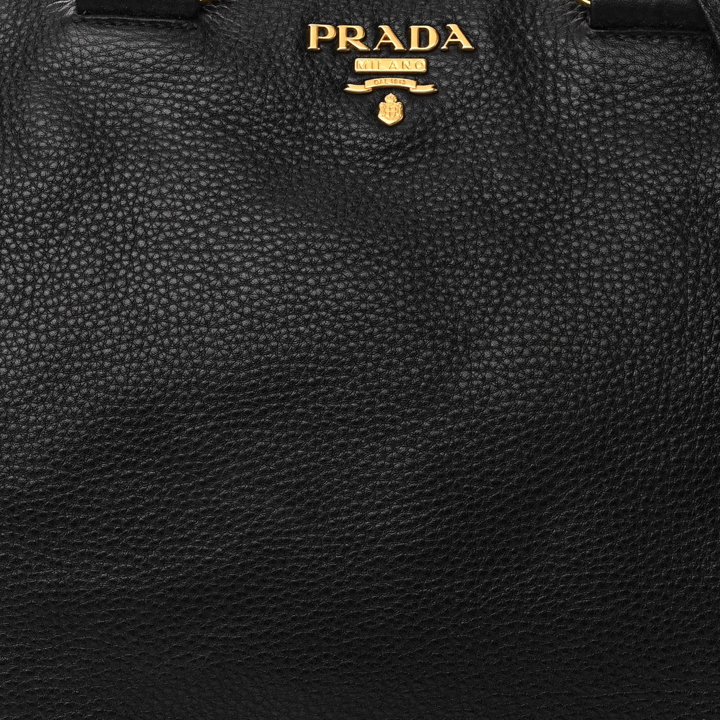 Vitello Daino Tote Black