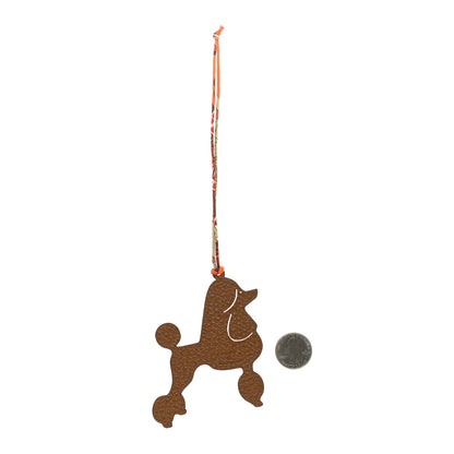 Hermes Epsom Togo Petit H Royal Poodle Bag Charm 2 of 3