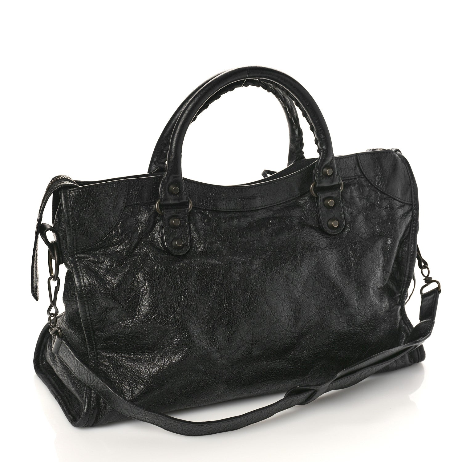 Balenciaga Agneau Classic Hardware City Black 3 of 8
