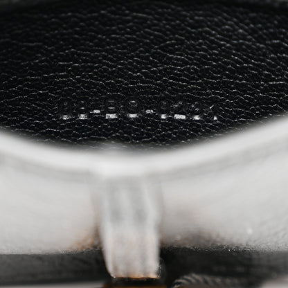 Christian Dior Goatskin Mini Saddle Shoulder Strap Pouch Black 8 of 9