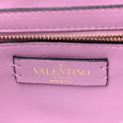 Valentino Garavani Nappa Large Roman Stud Shoulder Bag Giacinto 5 of 9