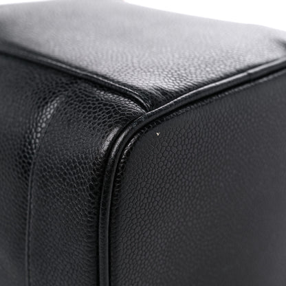 Chanel Caviar Vanity Cosmetic Case Black 11 of 14