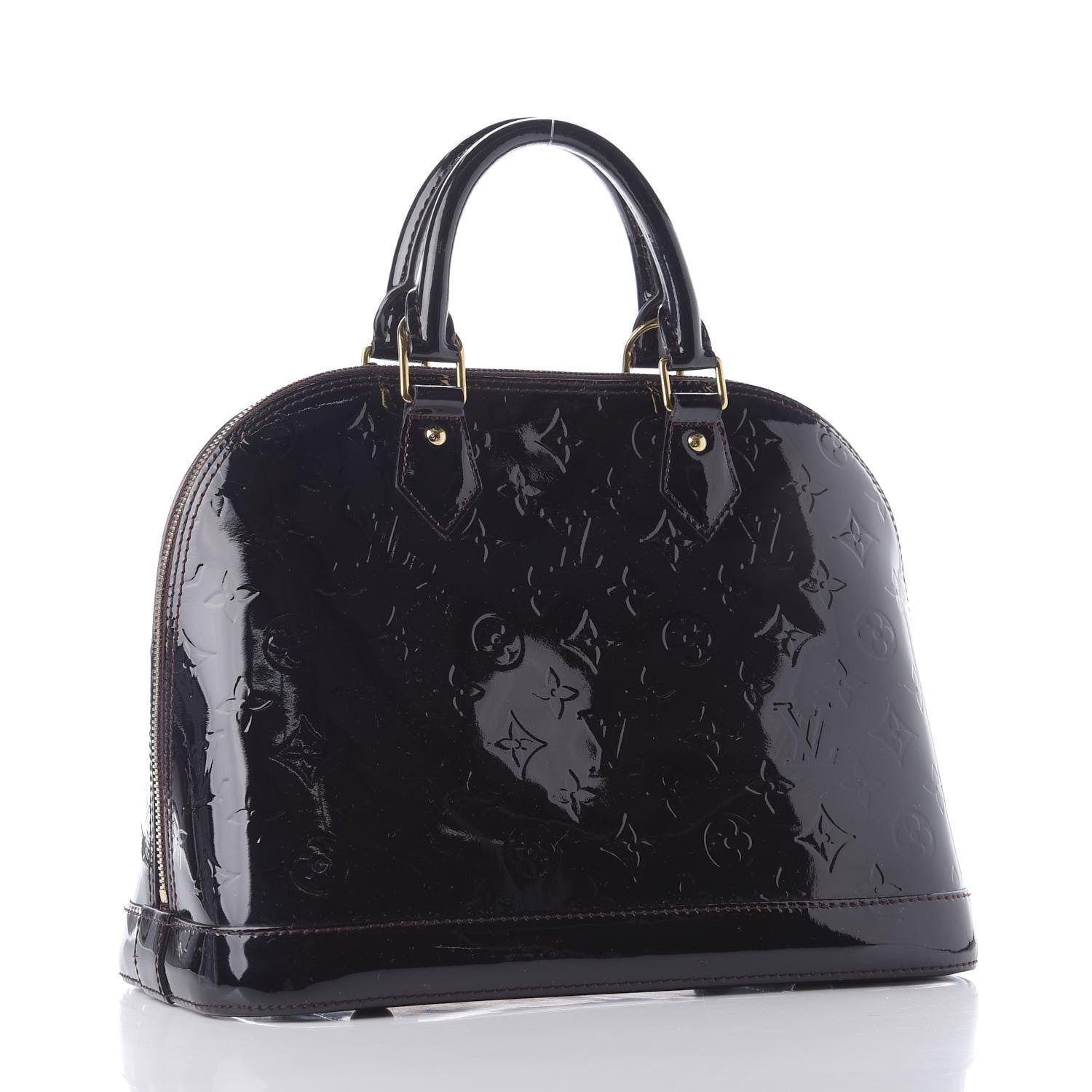 Louis Vuitton Vernis Alma PM Amarante 2 of 11