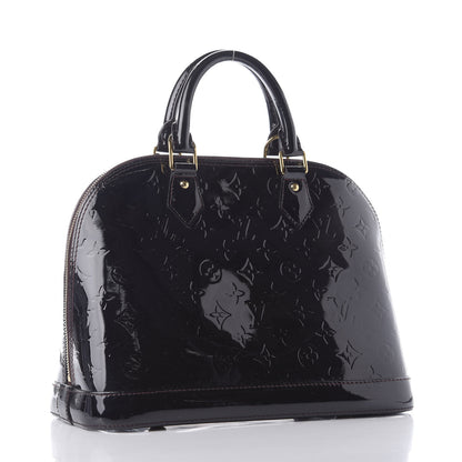 Louis Vuitton Vernis Alma PM Amarante 2 of 11