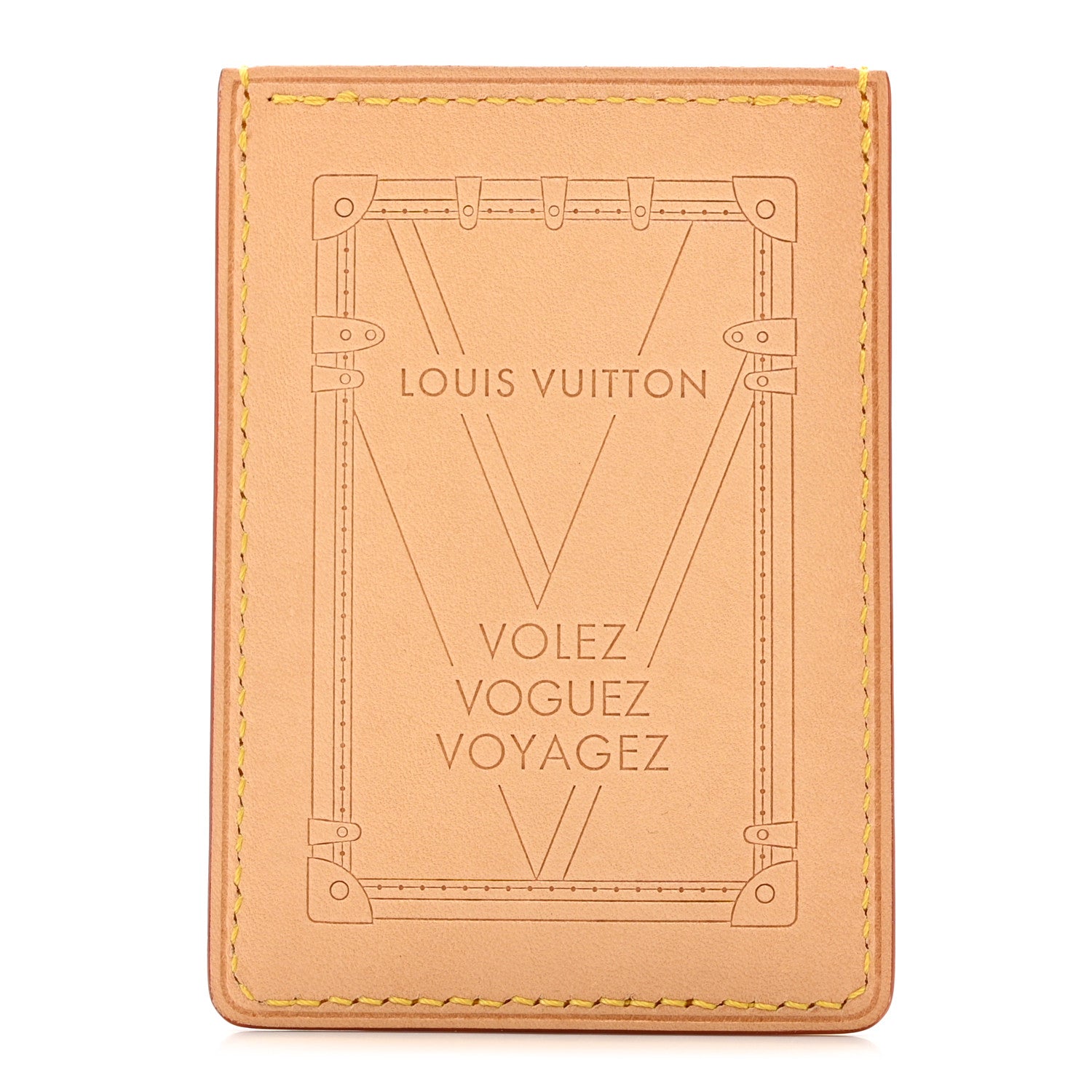 Louis Vuitton Vachetta Voyages Card Holder 1 of 6