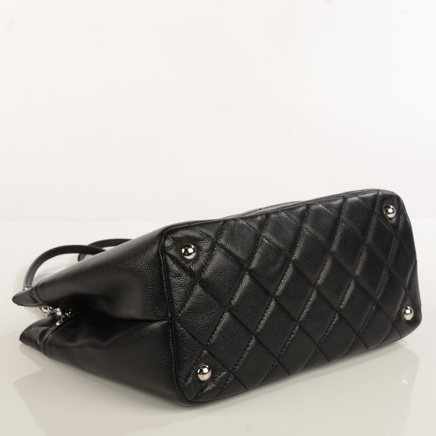Chanel Caviar CC Timeless Soft Tote Black 4 of 8