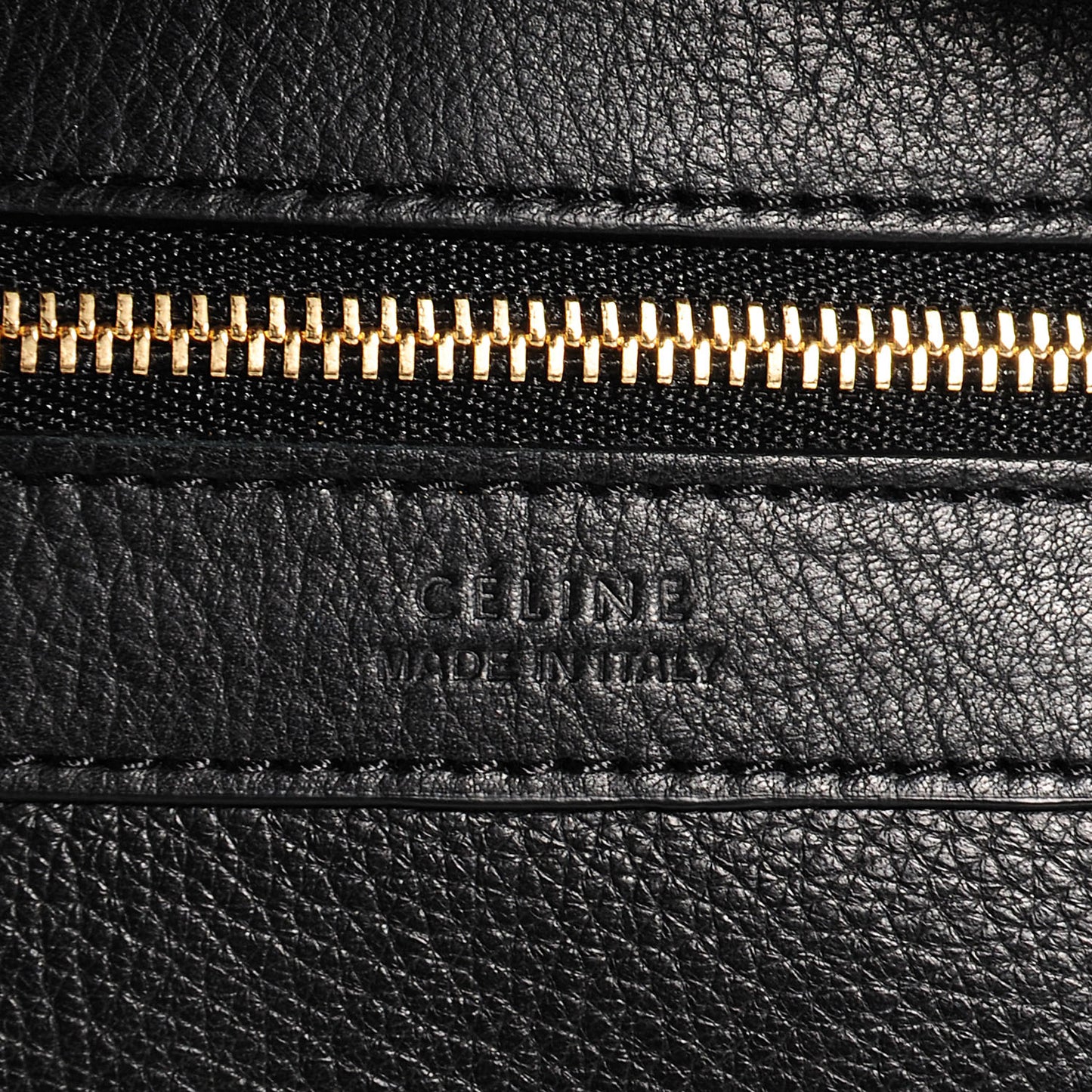 Soft Grained Calfskin Medium Cabas Phantom Black