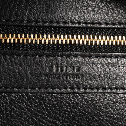 Celine Soft Grained Calfskin Medium Cabas Phantom Black 6 of 7
