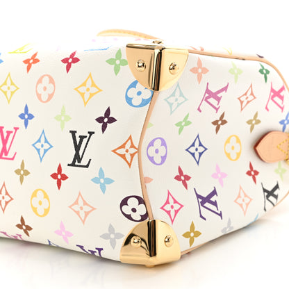 Louis Vuitton LV X TM Monogram Multicolor Speedy Bandouliere 25 White 9 of 10