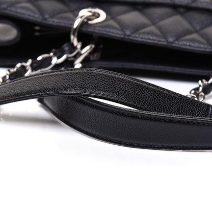 Chanel Caviar Quilted XL Grand Shopping Tote GST Black 16 of 17