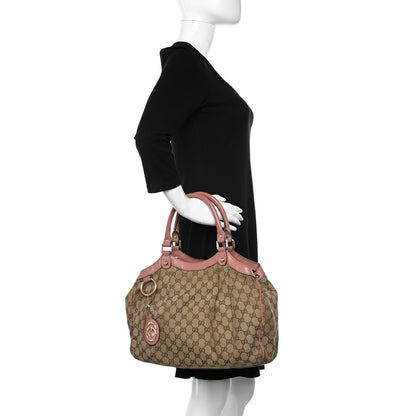 Gucci Monogram Medium Sukey Tote Pink 2 of 14