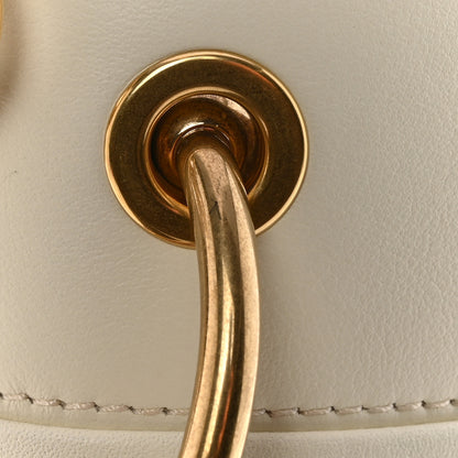 Chloe Smooth Calfskin Mini Roy Bucket Bag Natural White 12 of 12