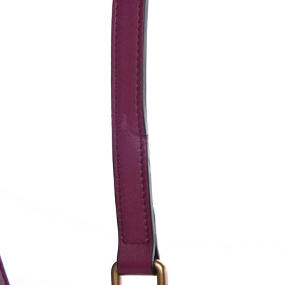 Gucci Velvet Matelasse Small GG Marmont Chain Shoulder Bag Fuchsia Violet Cyclamen 10 of 10