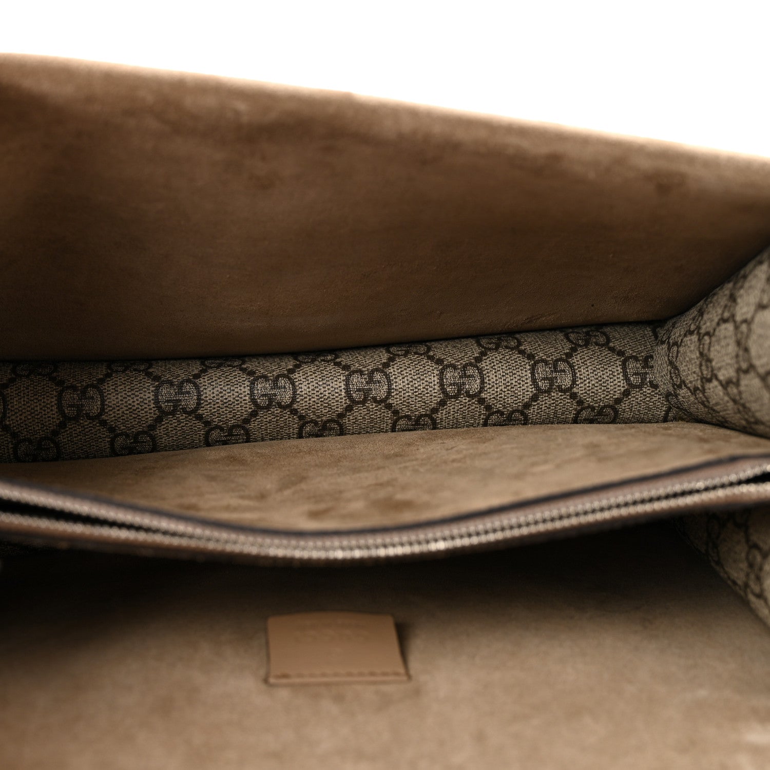 Gucci GG Supreme Monogram Small Dionysus Shoulder Bag Taupe 5 of 13