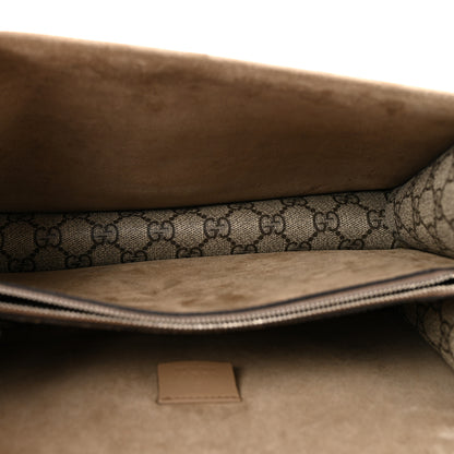 Gucci GG Supreme Monogram Small Dionysus Shoulder Bag Taupe 5 of 13