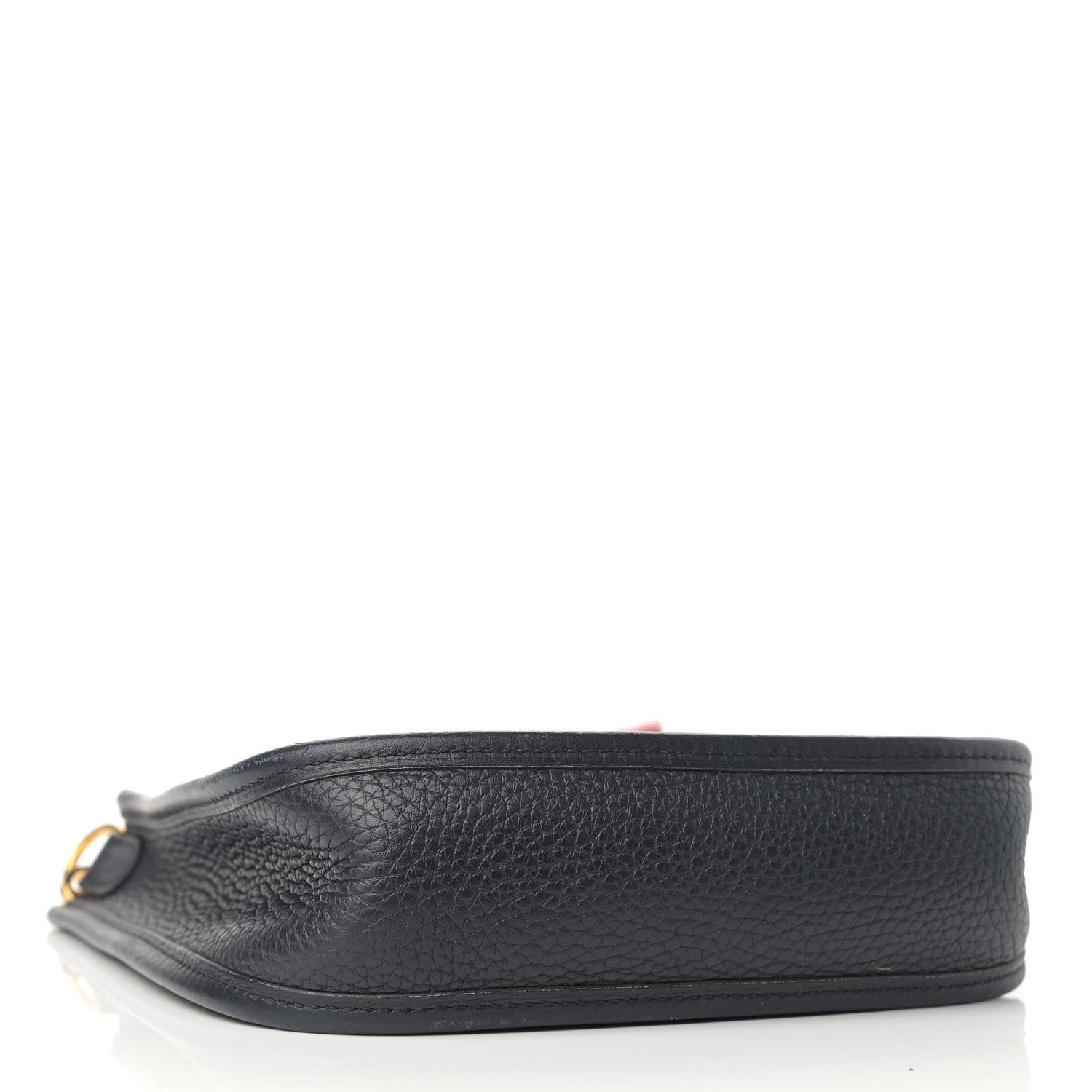 Hermes Taurillon Clemence Amazone Evelyne TPM Bleu Indigo Rose D'Ete Rouge H 3 of 8