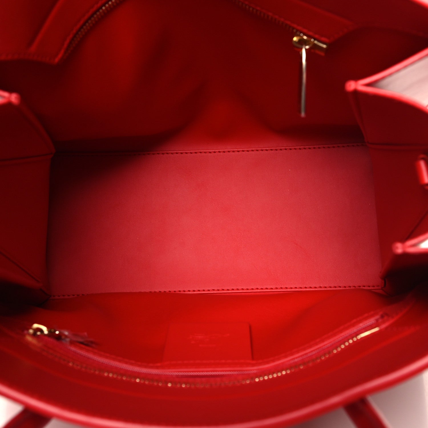 Christian Louboutin Calfskin Spikes Medium Paloma Red 5 of 10