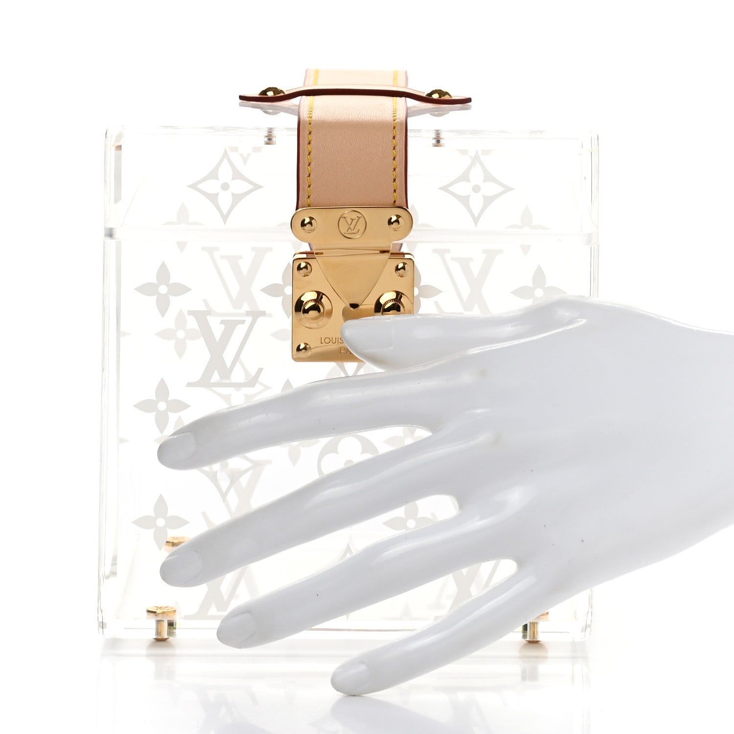 Louis Vuitton Transparent Plexiglass Cube Scott Box 2 of 8