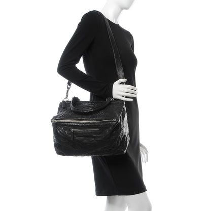 Givenchy Tumbled Sheepskin Medium Pandora Black 2 of 12